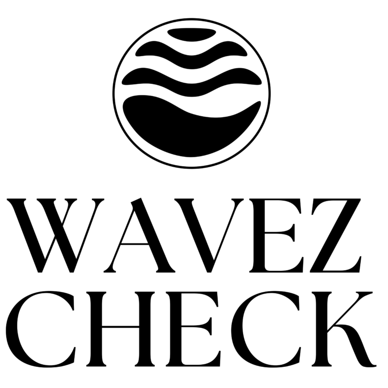 wavez check black logo